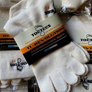 Toe Socks: Athletic Toe Socks w/ CoolMax Technology